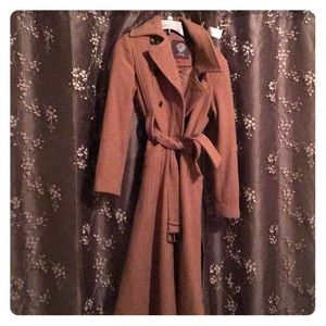 Vince Camuto trench coat wool blend